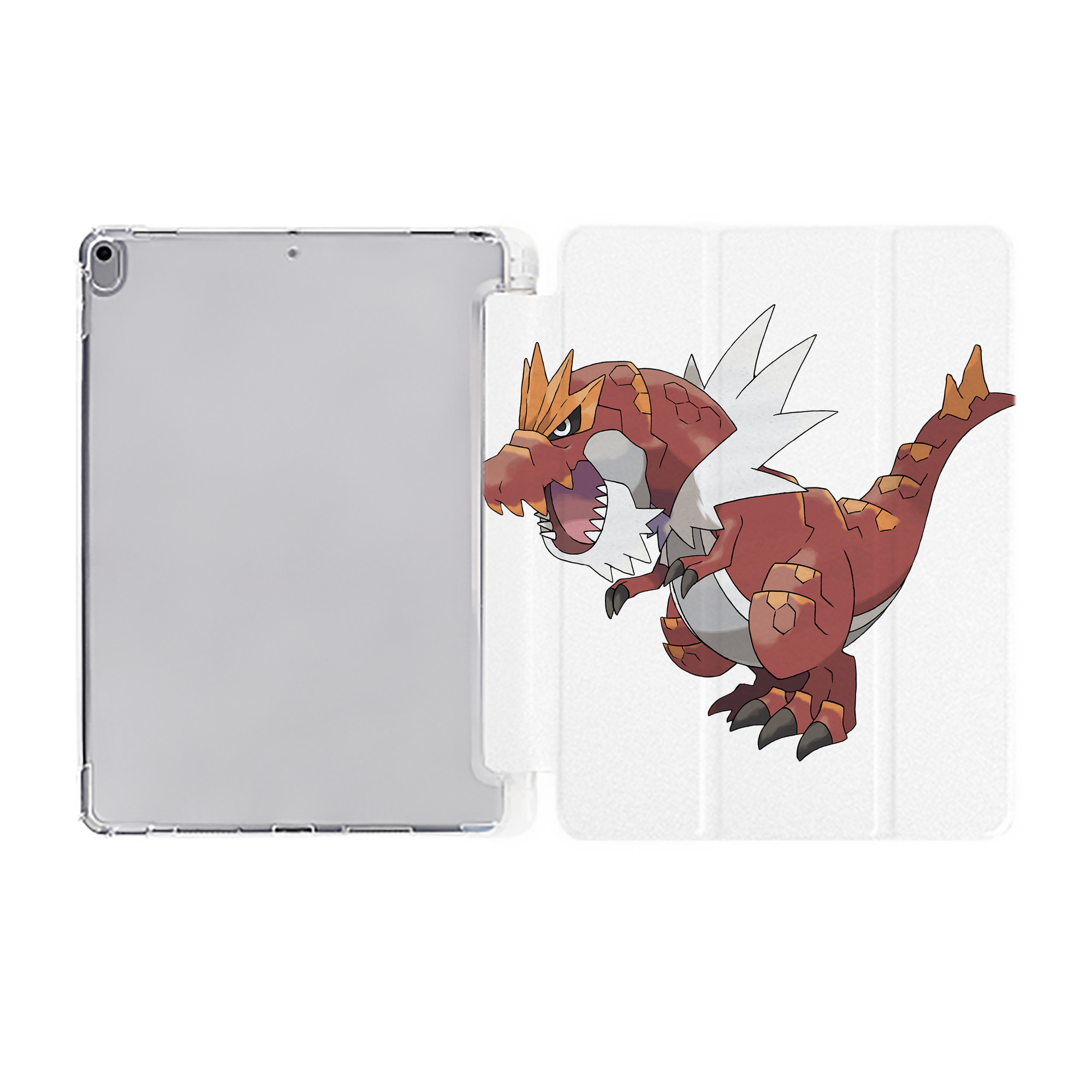 （画像用） ポケットモンスター Pokémon IPad ケース ペン収納付き 三つ折りスタンド PUレザー×シリコン 対応機種9.5/10.5/10.9インチ